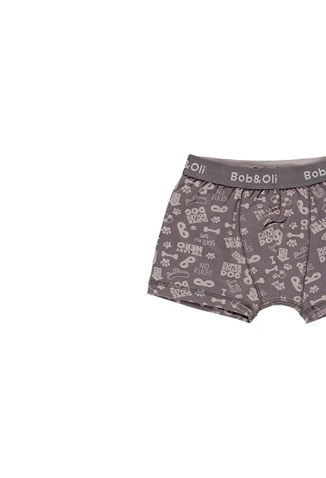 Pack de 3 boxers pour garçon - organique