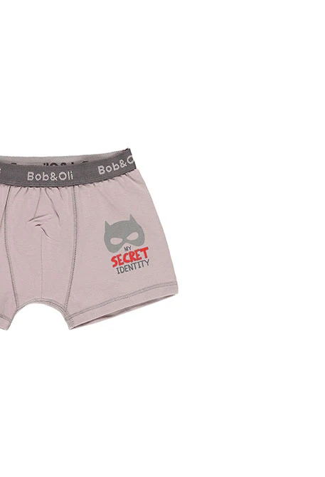 Pack de 3 boxers pour garçon - organique