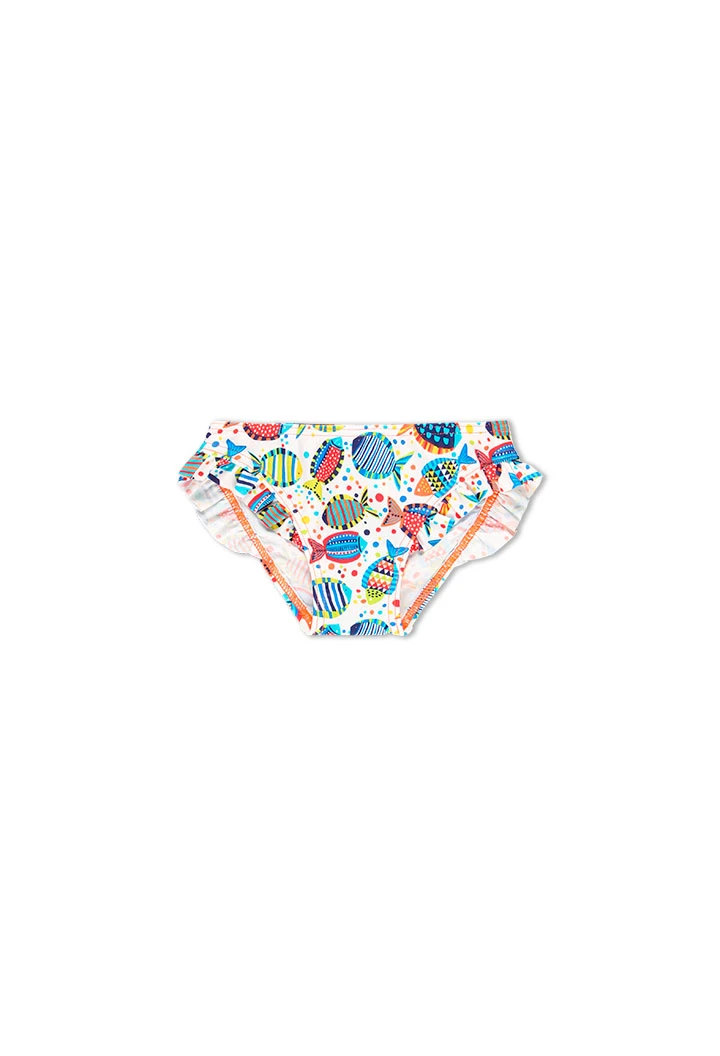 Culotte "poissons" pour bébé fille
