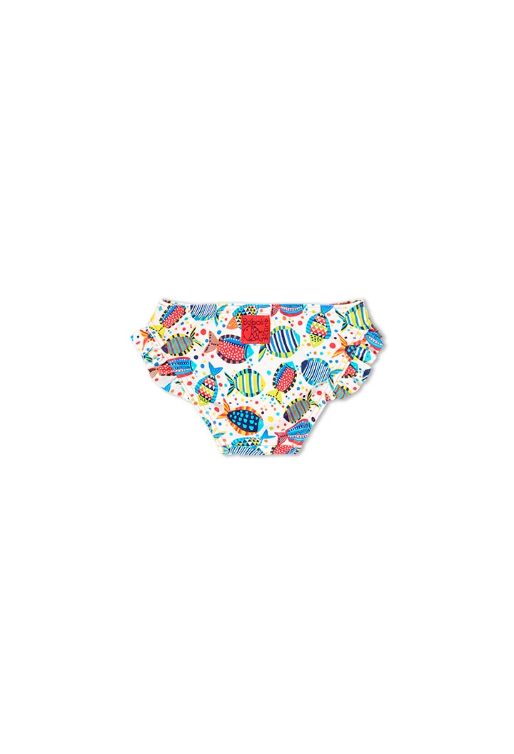 Culotte "poissons" pour bébé fille