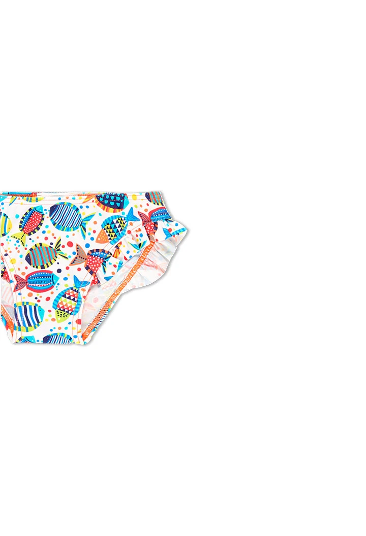 Culotte "poissons" pour bébé fille