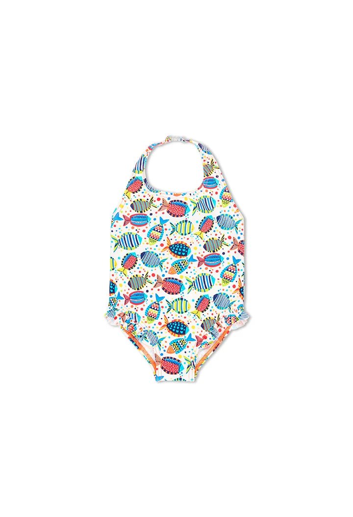 Maillot de bain "poissons" pour bébé fille