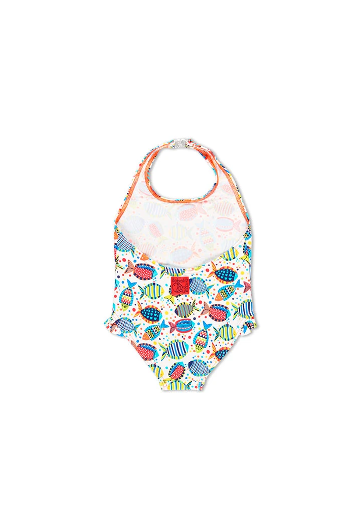 Maillot de bain "poissons" pour bébé fille