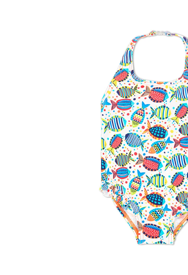 Maillot de bain "poissons" pour bébé fille