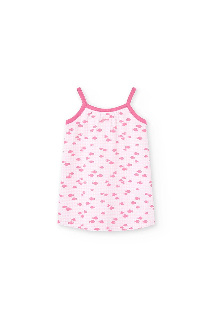 Kleid gestrickt vickykaro für baby mädchen