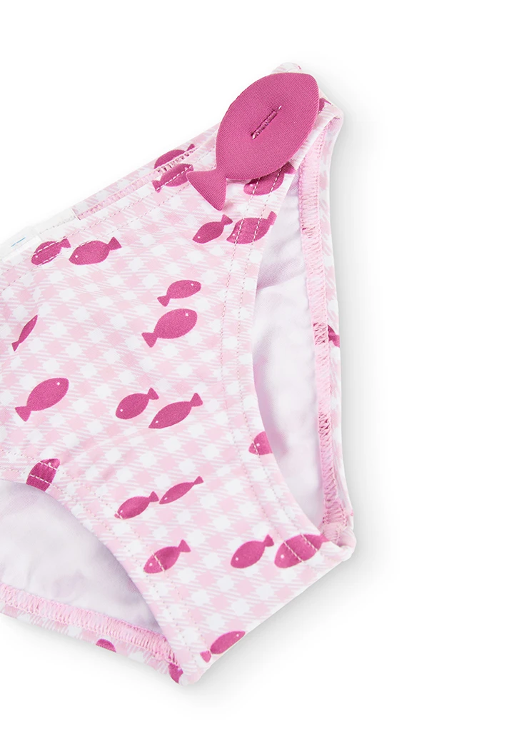 Knickers vichy for baby girl