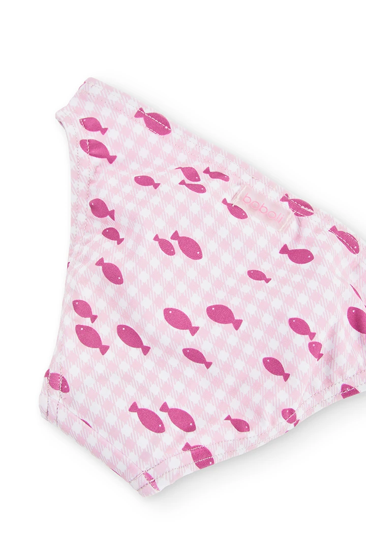 Calcinhas xadrez vichy para o bebé menina