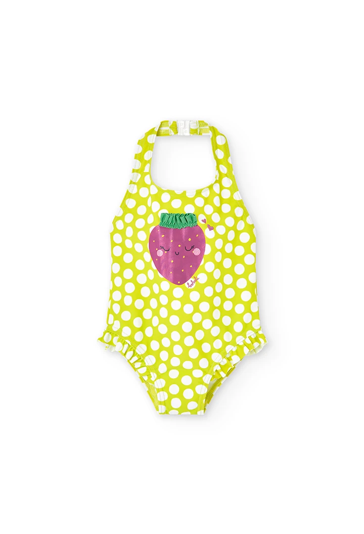 Badeanzug polkatüpfel für baby mädchen