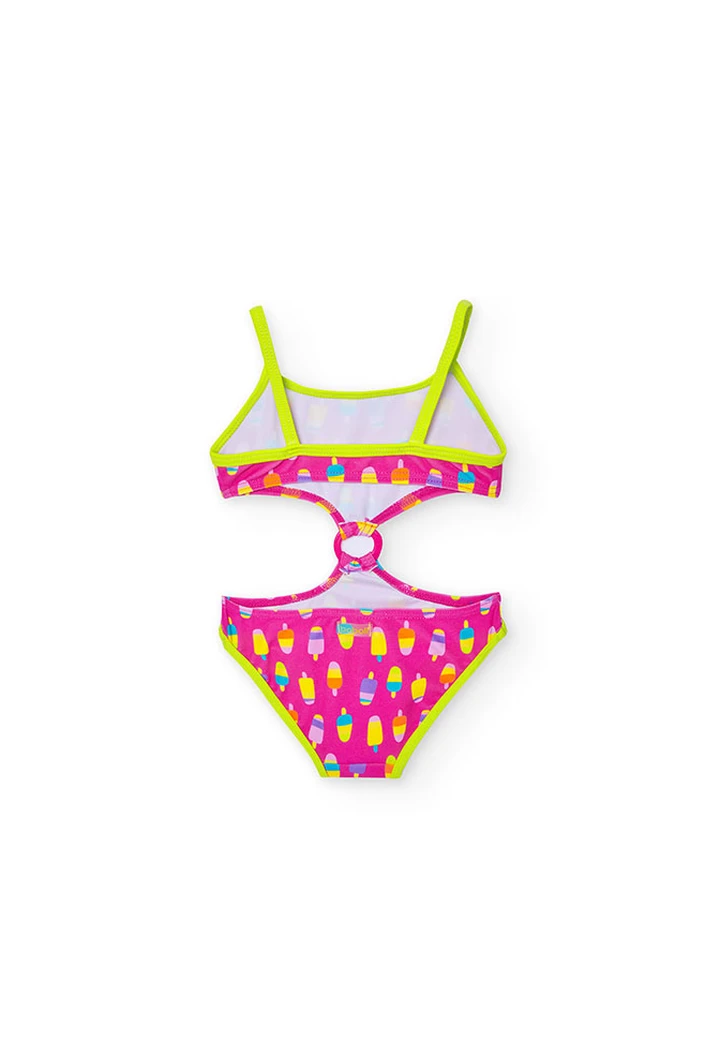 Trikini estampado de bebé niña