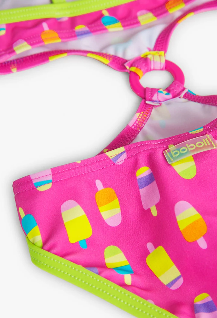 Trikini estampado de bebé niña