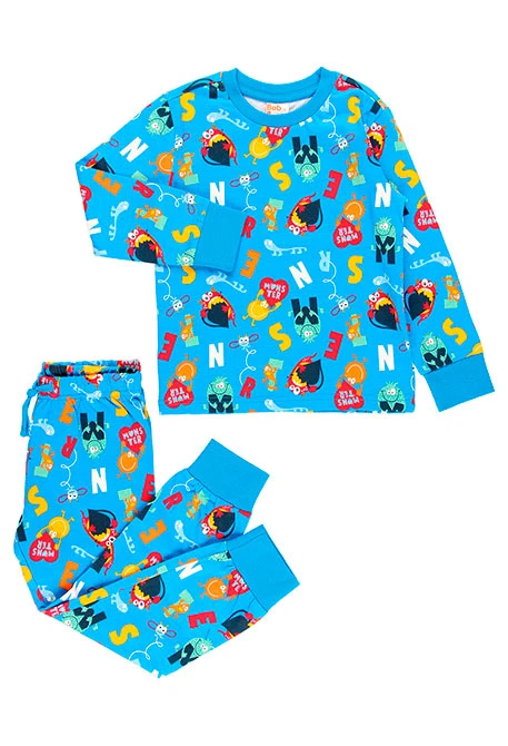 Pyjama en tricot pour garçon - organique