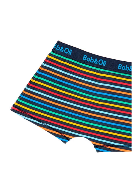 Pack de 3 boxers maille pour garçon - organique