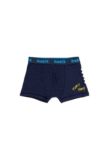 Pack de 3 boxers maille pour garçon - organique