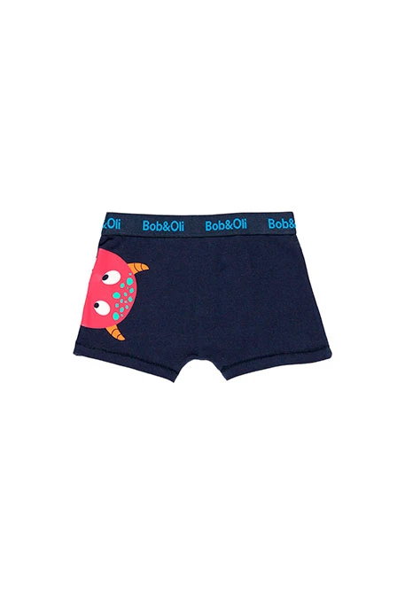 Pack de 3 boxers maille pour garçon - organique