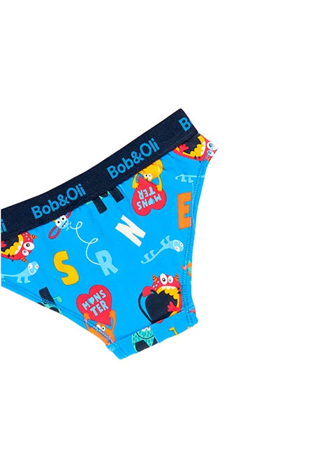 Pack de 3 slips pour garçon - organique
