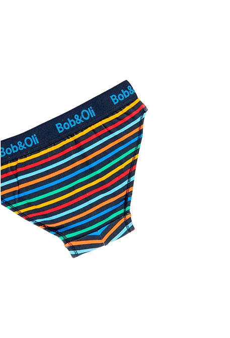 Pack de 3 slips pour garçon - organique