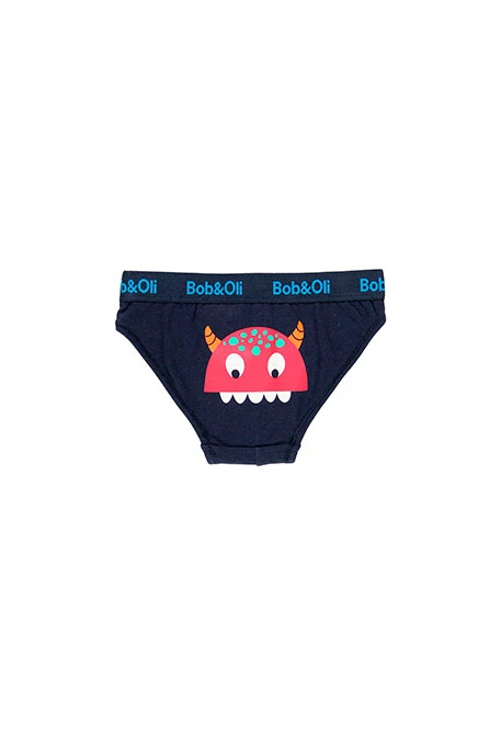 Pack de 3 slips pour garçon - organique