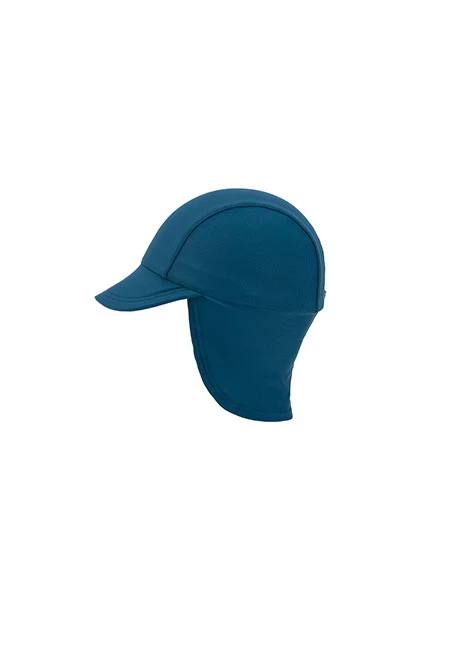 Cappellino in poliammide per neonato in colore azzurro cielo