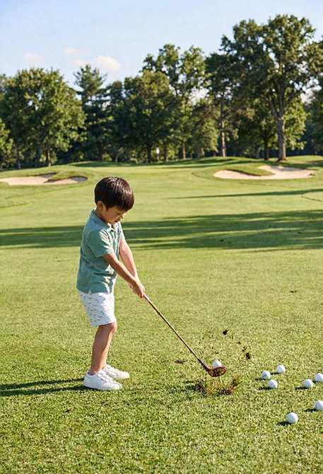 Bermudas de algodón estampado