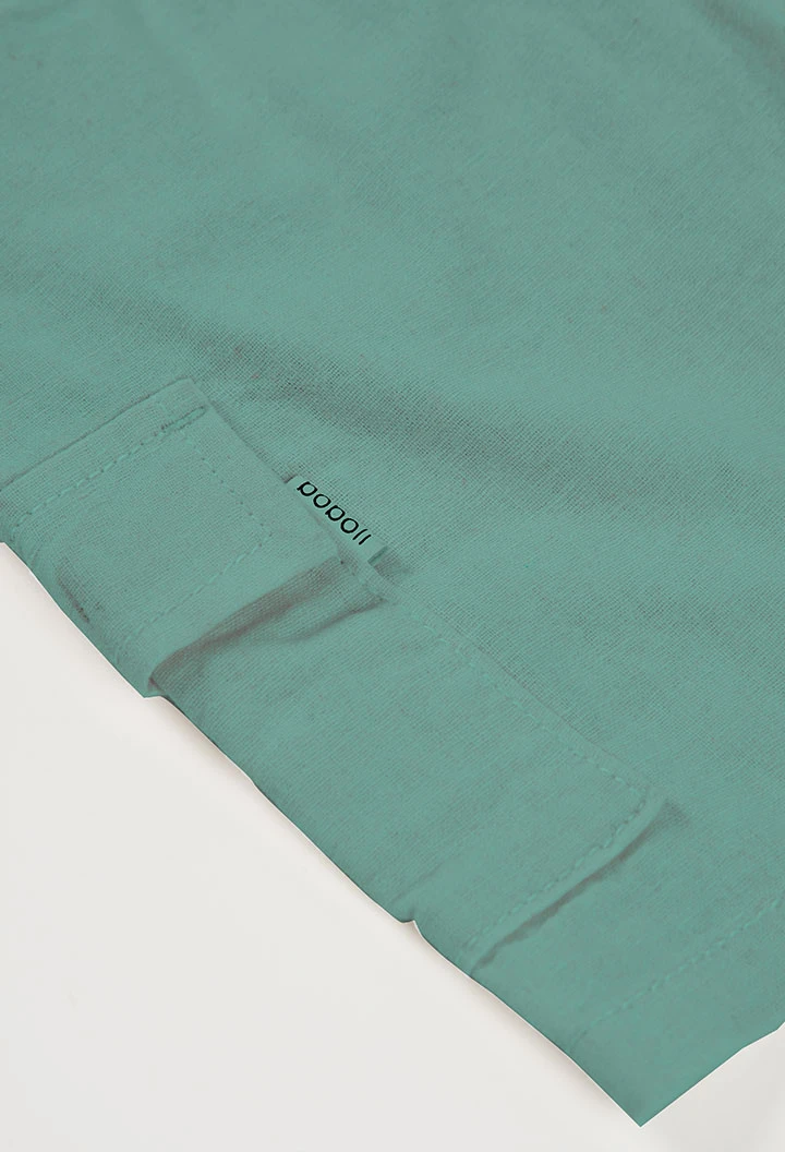 Bermudas linho verde