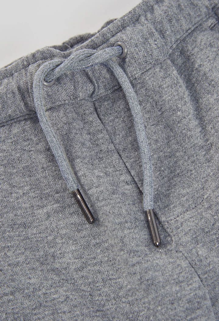 Cargo-Hose Junge grau meliert