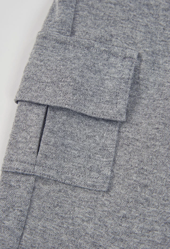 Cargo-Hose Junge grau meliert