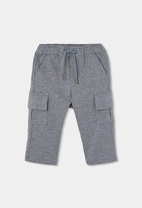 Cargo-Hose Junge grau meliert
