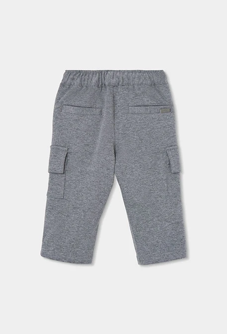 Cargo-Hose Junge grau meliert