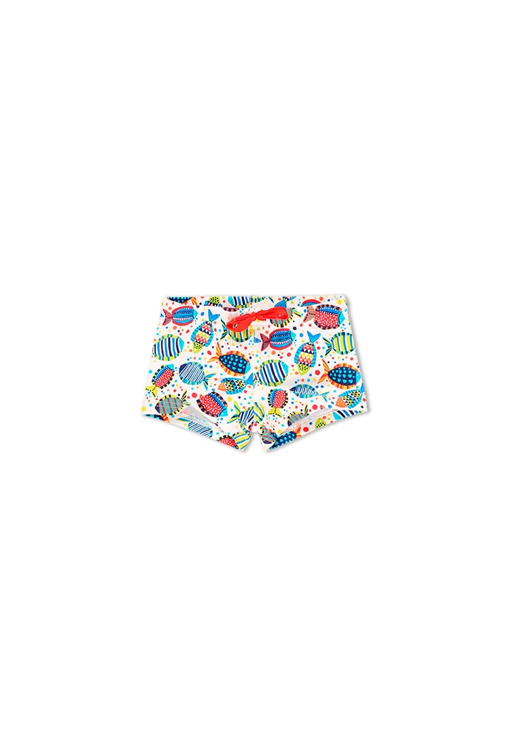 Maillot de bain polyamida "poissons" pour bébé garçon