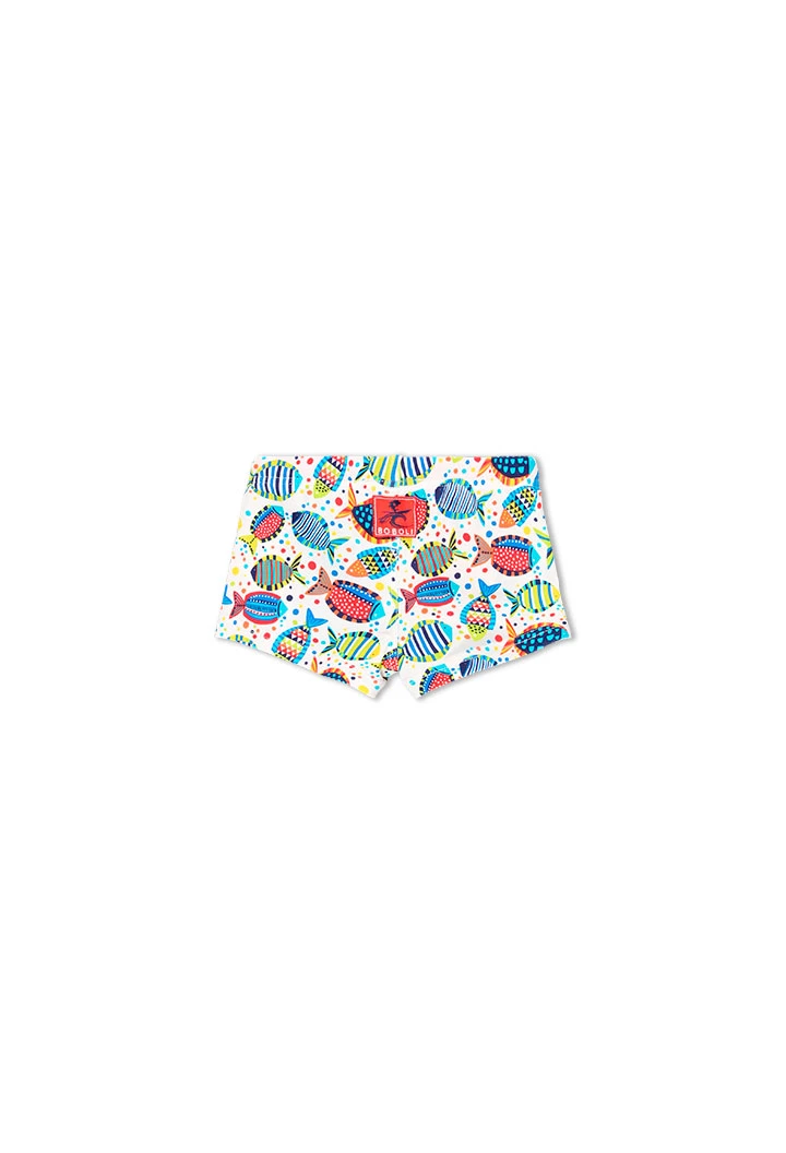 Maillot de bain polyamida "poissons" pour bébé garçon