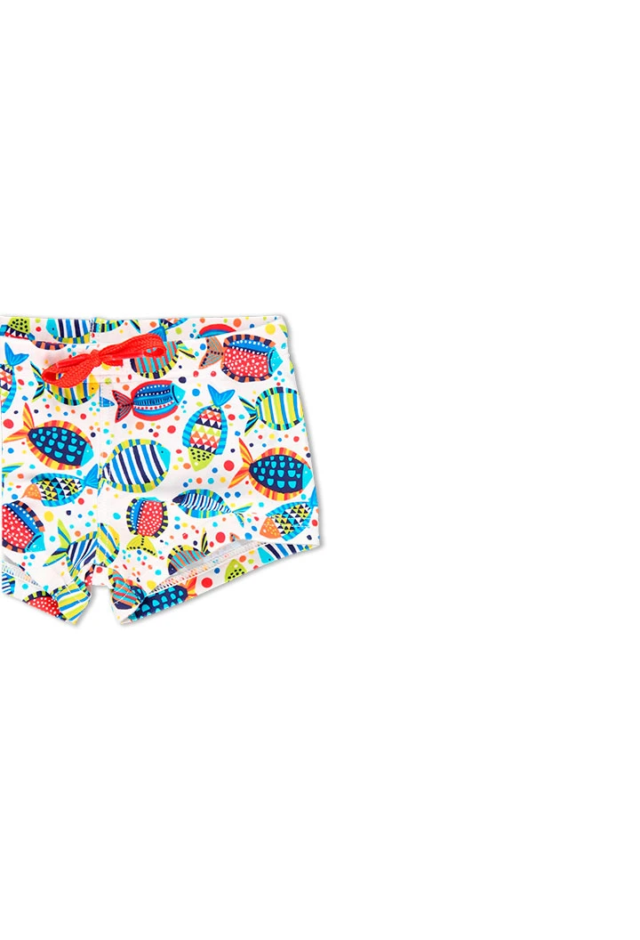 Maillot de bain polyamida "poissons" pour bébé garçon
