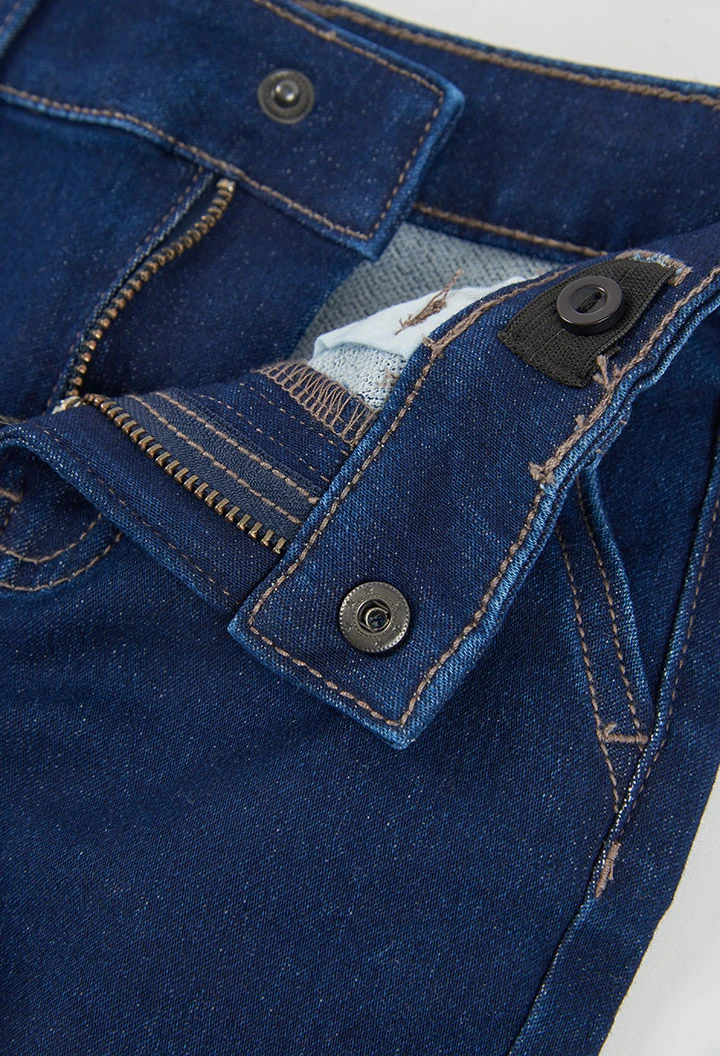 Marineblaue Denim-Hose für Jungen