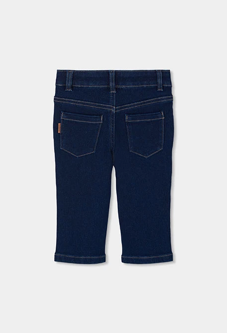 Marineblaue Denim-Hose für Jungen