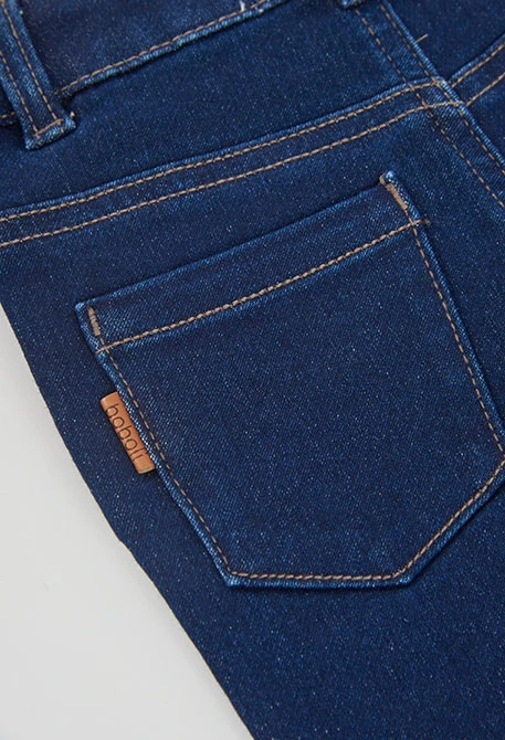 Marineblaue Denim-Hose für Jungen