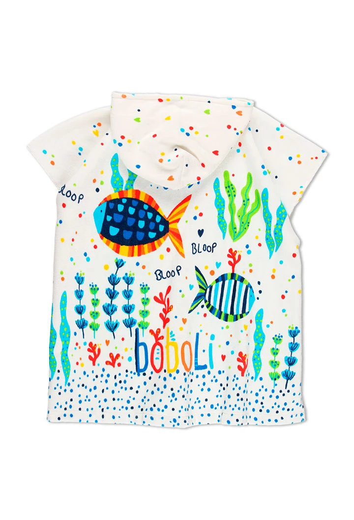 Drap de plage à capuche pour bébé