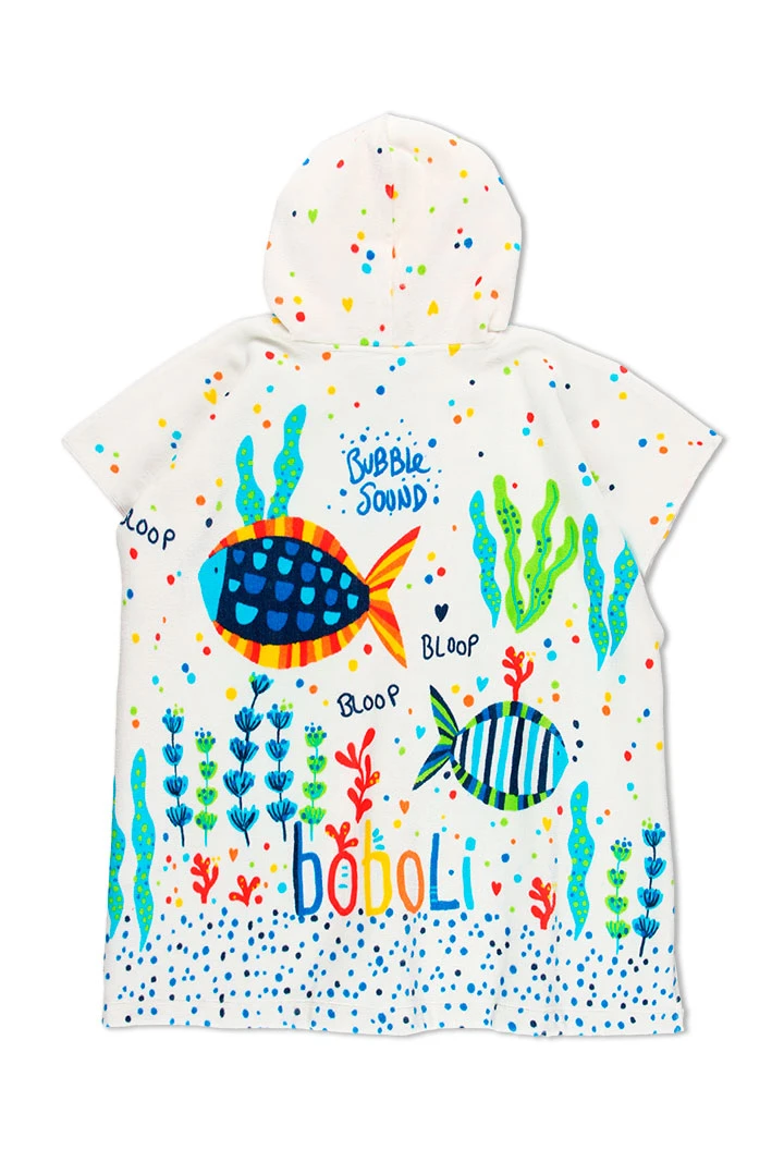 Drap de plage à capuche pour bébé