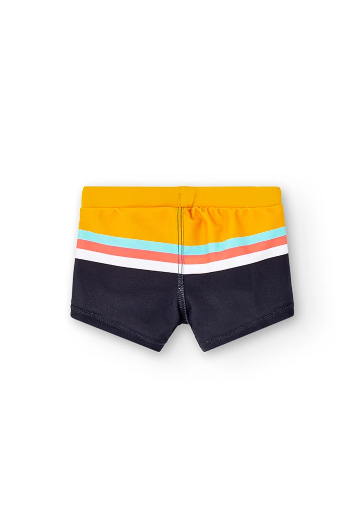Bond swimsuit striped for baby