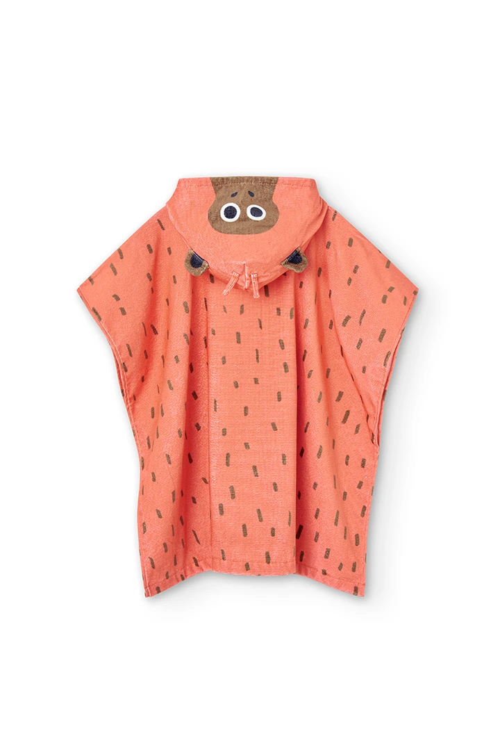 Drap de plage à capuche pour bébé