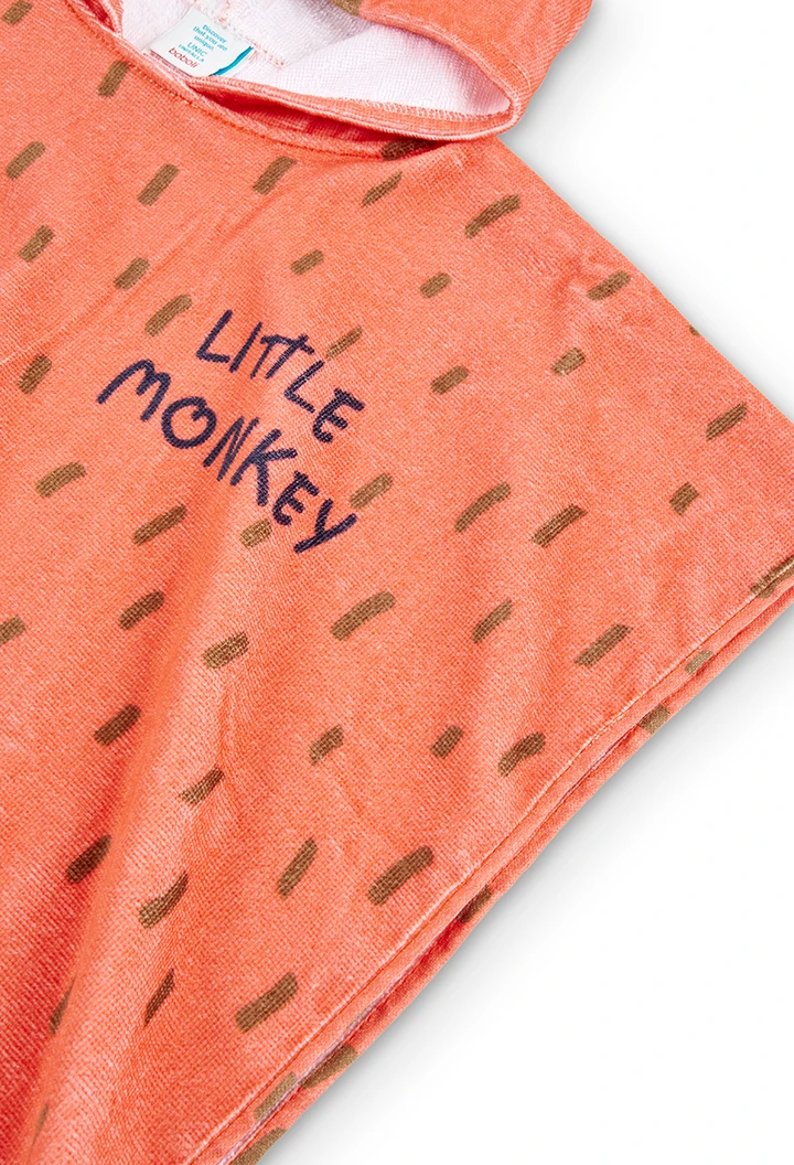 Drap de plage à capuche pour bébé
