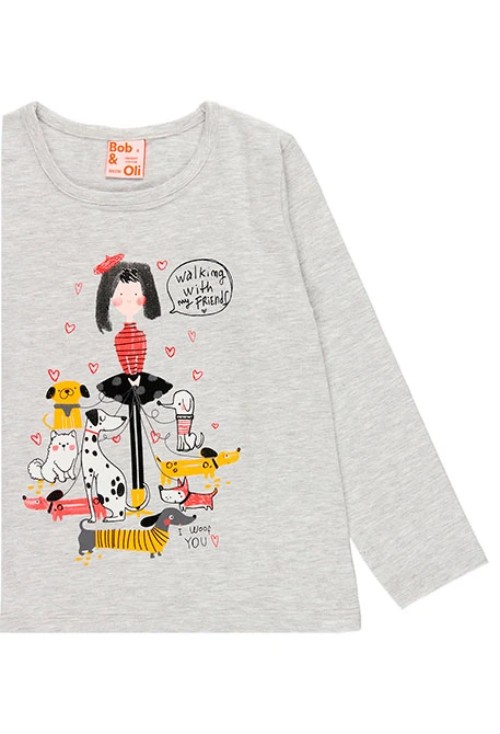Pyjama stretch pour fille - organique