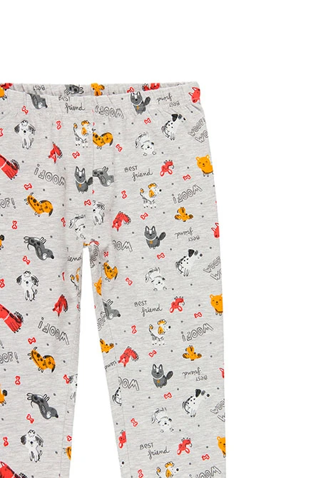 Pyjama stretch pour fille - organique
