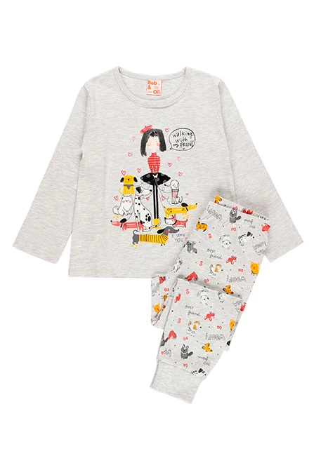 Pyjama stretch pour fille - organique
