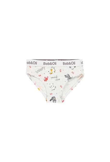 Pack de 3 culottes pour fille - organique