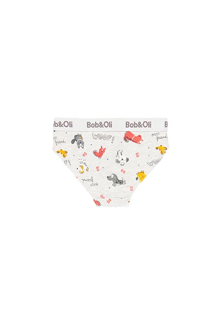 Pack de 3 culottes pour fille - organique
