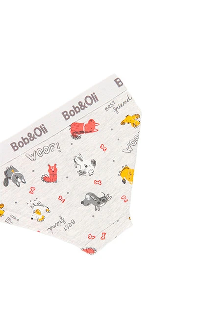 Pack de 3 culottes pour fille - organique