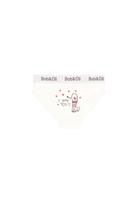Pack de 3 culottes pour fille - organique