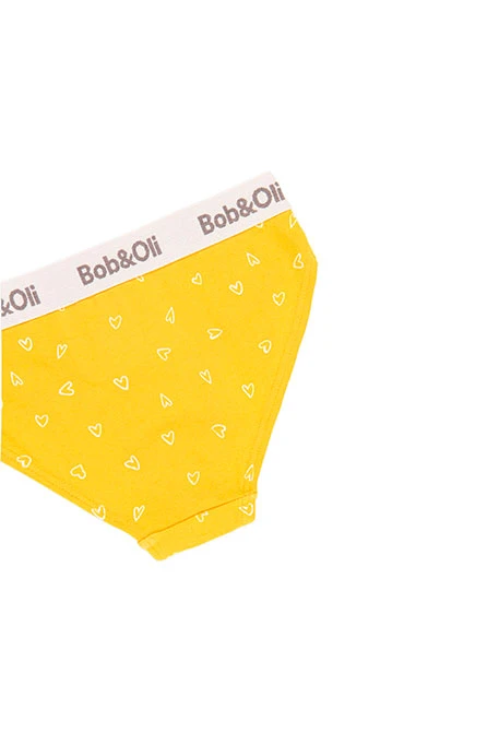 Pack de 3 culottes pour fille - organique