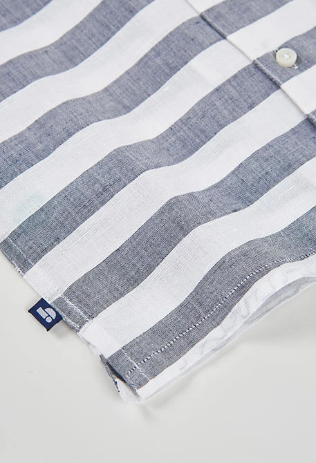 Camicia bambino lino stampato