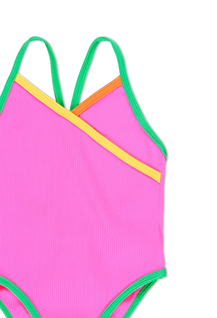 Maillot de bain polyamide pour fille