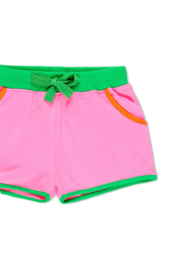 Short élastique pour fille